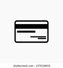 credit card icon vector