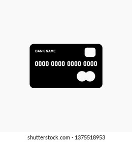 credit card icon vector