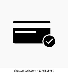 credit card icon vector