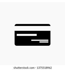 credit card icon vector