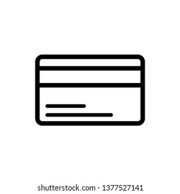Credit Card Icon Vector