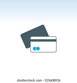 Credit card Icon, Vector