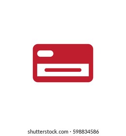 credit card icon vector