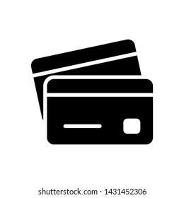Credit card icon vector design template