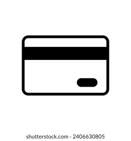 credit card icon vector design template