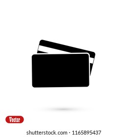 Credit Card Icon, Vector EPS 10 illustration style