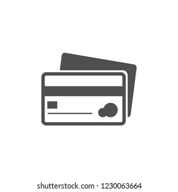 Credit Card icon. Vector  Eps 10 