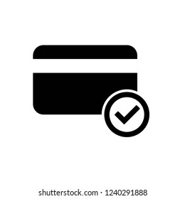 credit card icon vector eps10 on white background