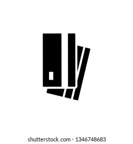 Credit Card Icon Vector Illustration Logo Template