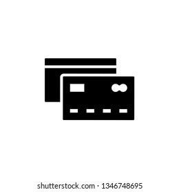 Credit Card Icon Vector Illustration Logo Template