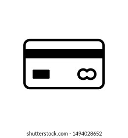 Credit Card Icon Vector Illustration Logo Template
