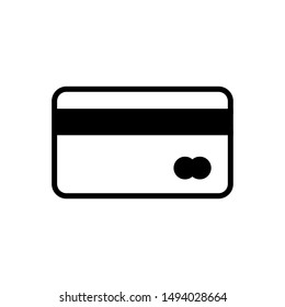 Credit Card Icon Vector Illustration Logo Template