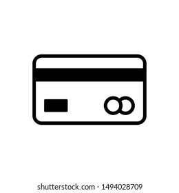 Credit Card Icon Vector Illustration Logo Template