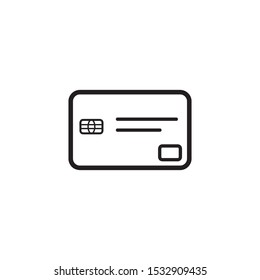 Credit Card icon vector illustration 