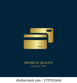 Credit Card Icon Vector illustration EPS 10.