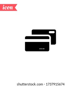 Credit Card Icon Vector illustration EPS 10.
