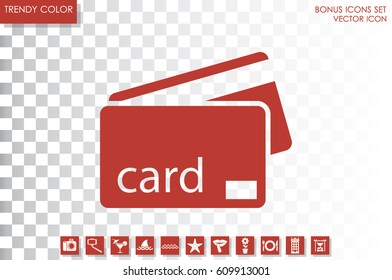 credit card icon vector illustration EPS 10