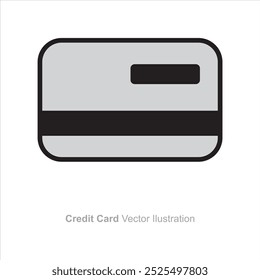 Credit card icon vector ilustration eps 10, atm card, payment