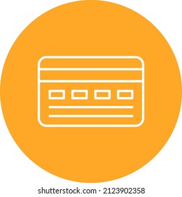 Credit Card icon vector image. Can also be used for web apps, mobile apps and print media.