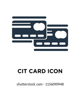 Credit card icon vector isolated on white background, Credit card transparent sign