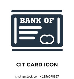 Credit card icon vector isolated on white background, Credit card transparent sign