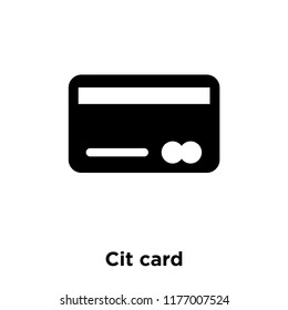 Credit card icon vector isolated on white background, logo concept of Credit card sign on transparent background, filled black symbol