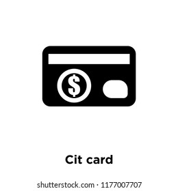 Credit card icon vector isolated on white background, logo concept of Credit card sign on transparent background, filled black symbol