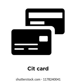 Credit card icon vector isolated on white background, logo concept of Credit card sign on transparent background, filled black symbol