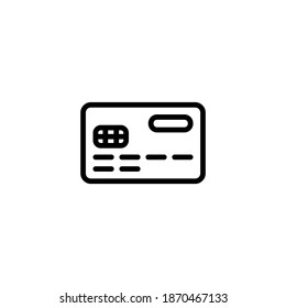 Credit Card icon in vector. Logotype