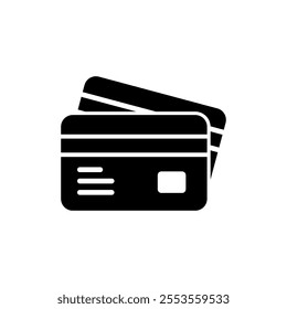 Credit card icon vector. Credit card payment sign and symbol