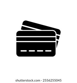 Credit card icon vector. Credit card payment sign and symbol