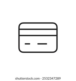 Esquema del conjunto de Vectores del icono de la tarjeta de crédito