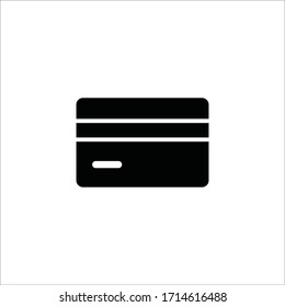 credit card icon vector sign symbol isolated