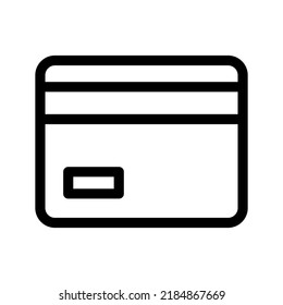 Credit Card Icon Vector Symbol Design Illustration