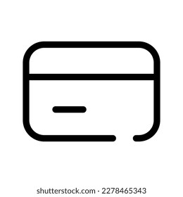 Credit Card Icon Vector Symbol Design Illustration
