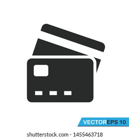 credit card icon vector template