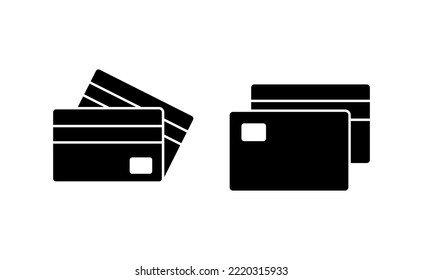 Vector de icono de tarjeta de crédito para aplicaciones web y móviles. Signo de pago de tarjeta de crédito y símbolo