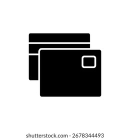Kreditkarten-Icon-Vektor für Web und mobile App. Kreditkartenzahlungszeichen und -symbol