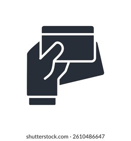 credit card icon. vector.Editable stroke.linear style sign for use web design,logo.Symbol illustration.
