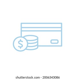 credit card icons symbol vector elements for infographic web