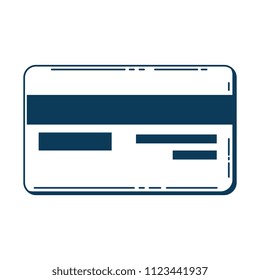 credit card isolated icon