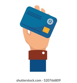 credit card isolated icon