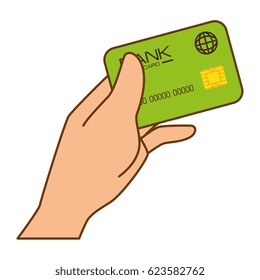 credit card isolated icon