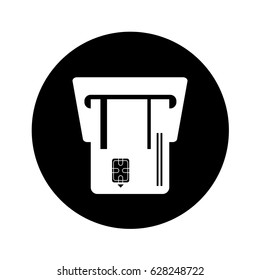 credit card isolated icon