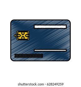 credit card isolated icon