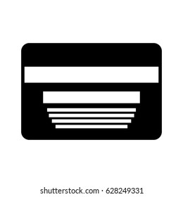 credit card isolated icon