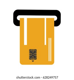 credit card isolated icon