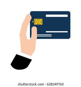 credit card isolated icon