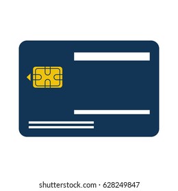 credit card isolated icon