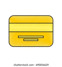 credit card isolated icon